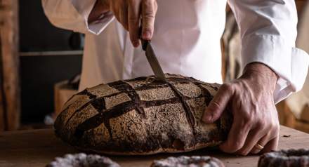 Le Chambard | Levain | Boulangerie | Découpe de miche